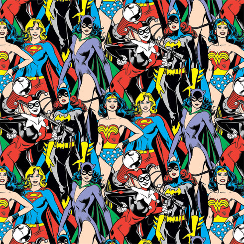 DC Comics Wonder Woman DC Bombshells Characters Pattern Nintendo Switch Lite Skin